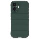 iPhone 16 Kılıf Optimum Silikon - Koyu Yeşil