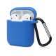  Airpods (1.nesil) Sert Silikon Kılıf - Mavi