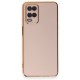  Oppo A54 4G Kılıf Volet Silikon - Pembe