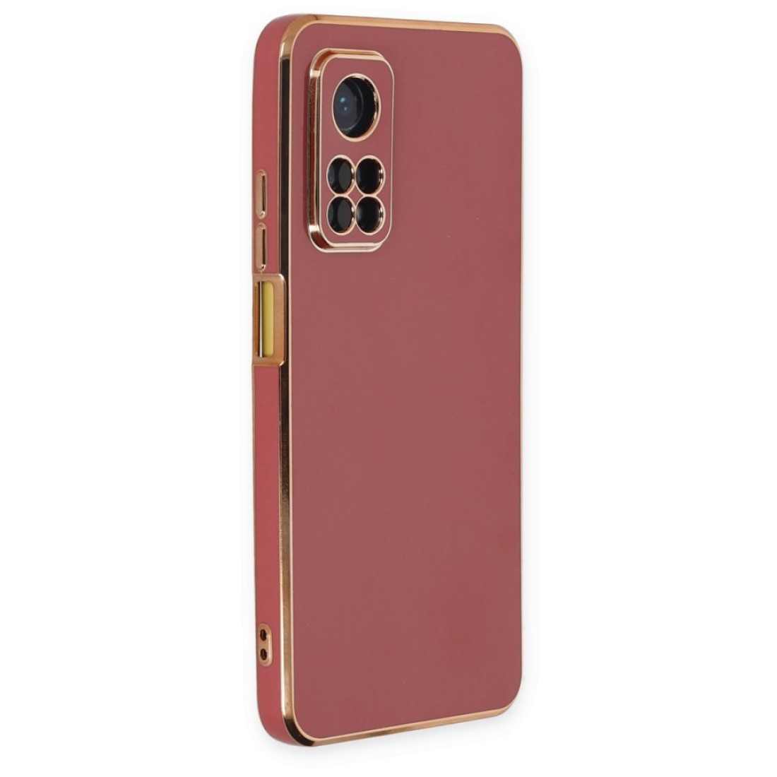  Xiaomi Mi 10T Pro Kılıf Volet Silikon - Kırmızı