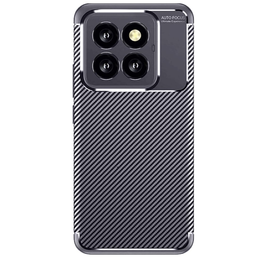  Xiaomi Mi 14T Pro Kılıf Auto Focus Karbon Kapak - Lacivert