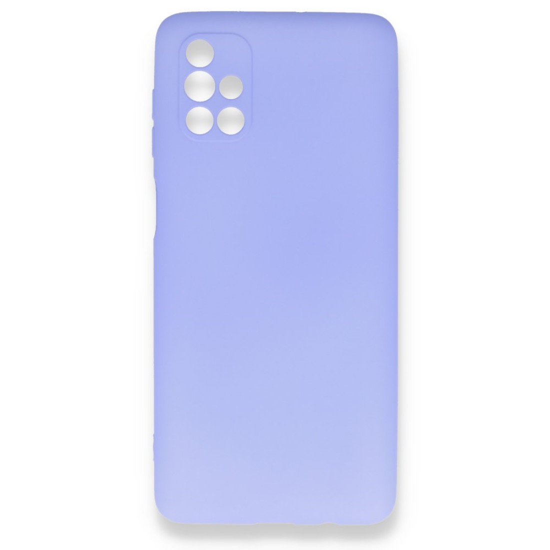  Samsung Galaxy M51 Kılıf First Silikon - Lila