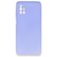 Samsung Galaxy M51 Kılıf First Silikon - Lila Samsung Galaxy M51 Kılıf First Silikon - Lila