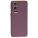  One Plus 9 Pro Kılıf Volet Silikon - Mor