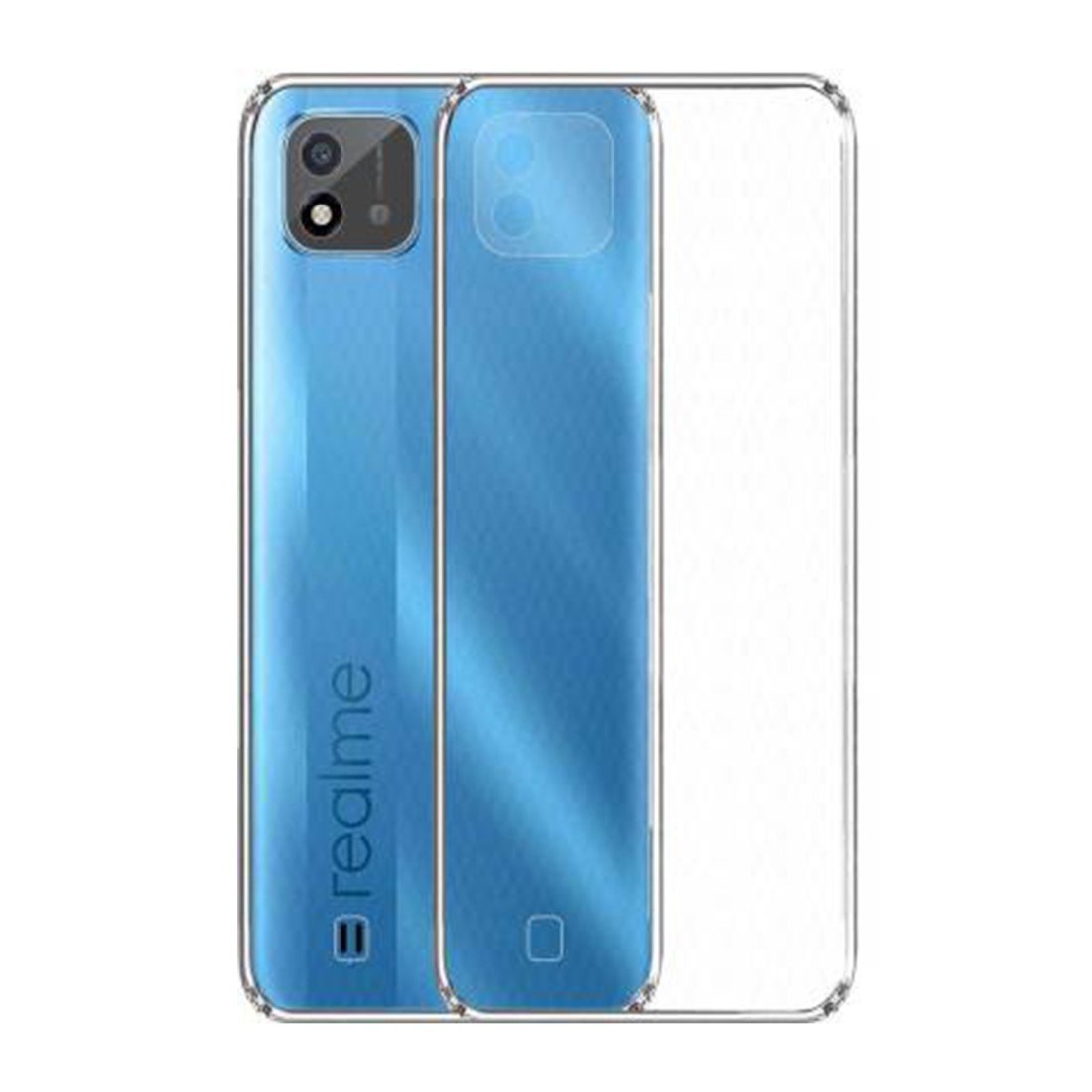  Realme C11 2021 Kılıf Lüx Şeffaf Silikon