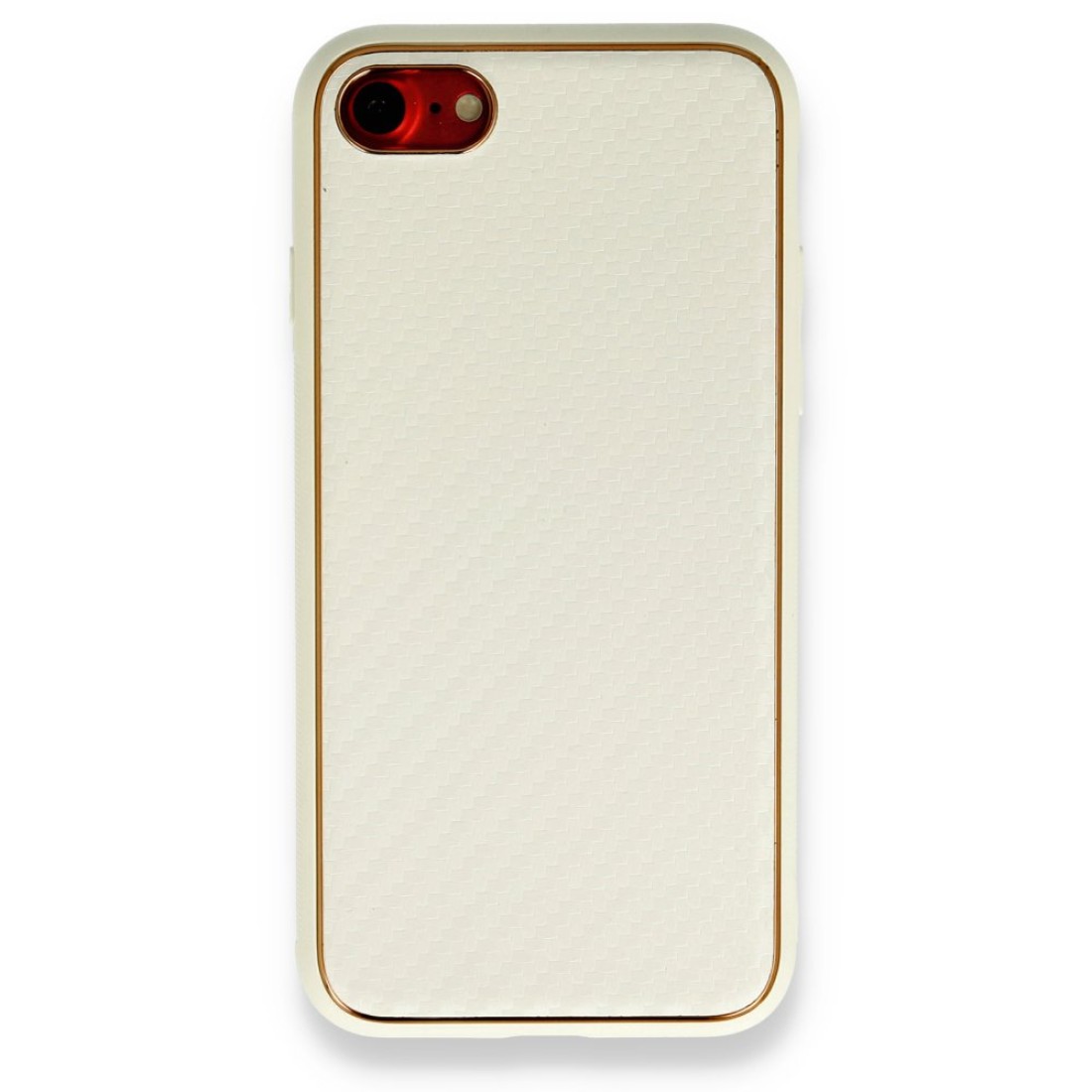 iPhone 7 Kılıf Coco Karbon Silikon - Beyaz