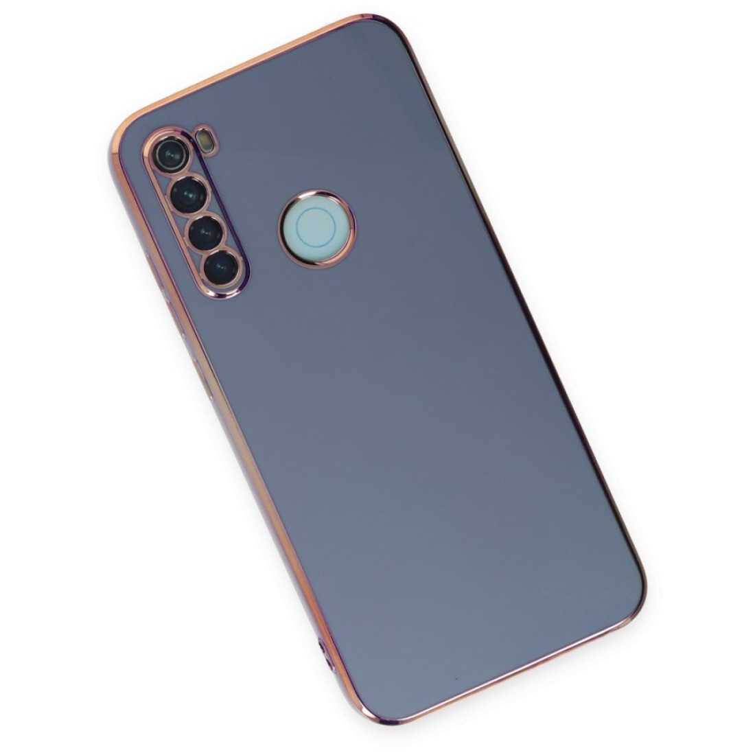 Xiaomi Redmi Note 8 Kılıf Volet Silikon - Mavi Xiaomi Redmi Note 8 Kılıf Volet Silikon - Mavi