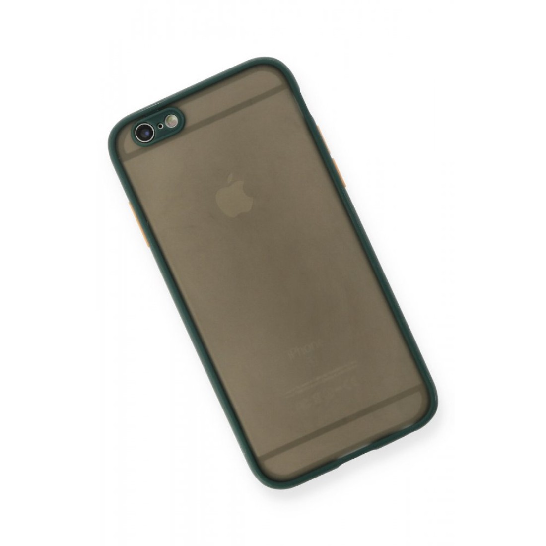  iPhone 6 Kılıf Montreal Silikon Kapak - Yeşil