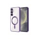  Samsung Galaxy S24 Kılıf Kross Magneticsafe Kapak - Mor