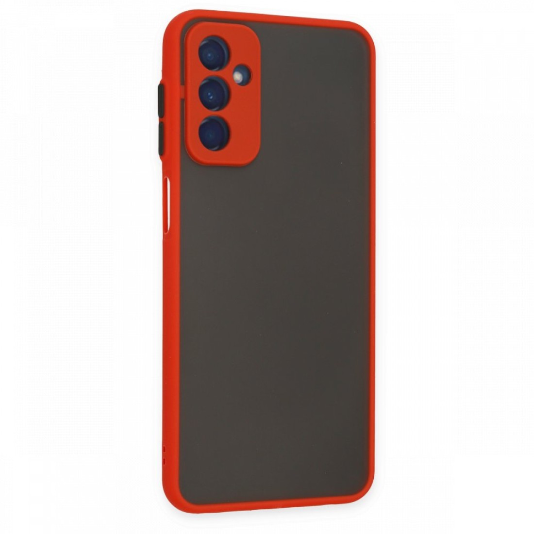  Samsung Galaxy M23 Kılıf Montreal Silikon Kapak - Kırmızı