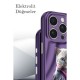  iPhone 15 Kılıf Crew Desenli Kapak - Kedi - 2
