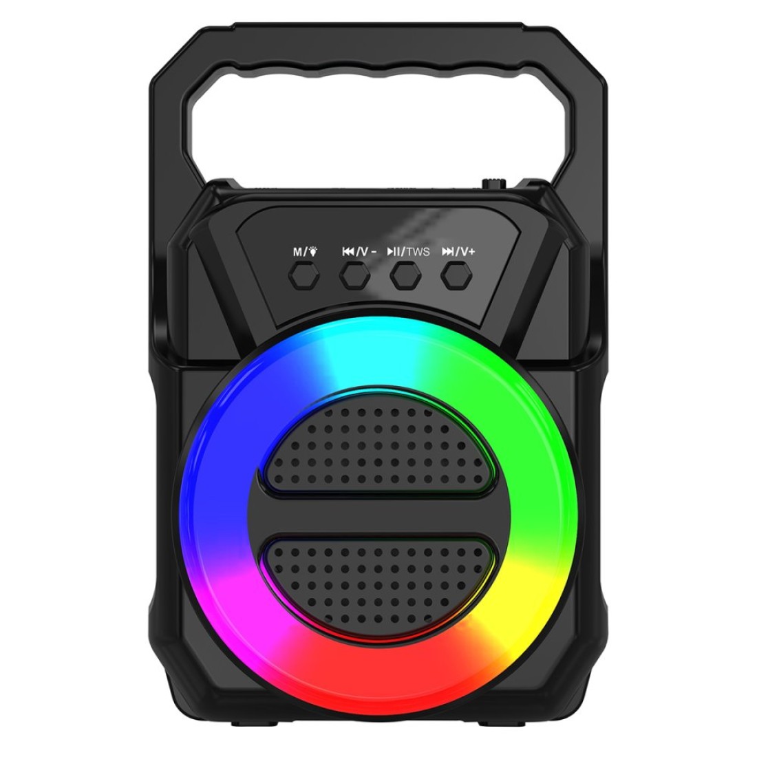  ABS-1309 RGB FM Kablosuz Hoparlör - Siyah