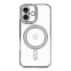  iPhone 16 Kılıf Joke Simli Magneticsafe Kılıf - Gümüş