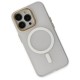 iPhone 13 Pro Max Kılıf Lodos Magneticsafe Mat Kapak - Şeffaf iPhone 13 Pro Max Kılıf Lodos Magneticsafe Mat Kapak - Şeffaf