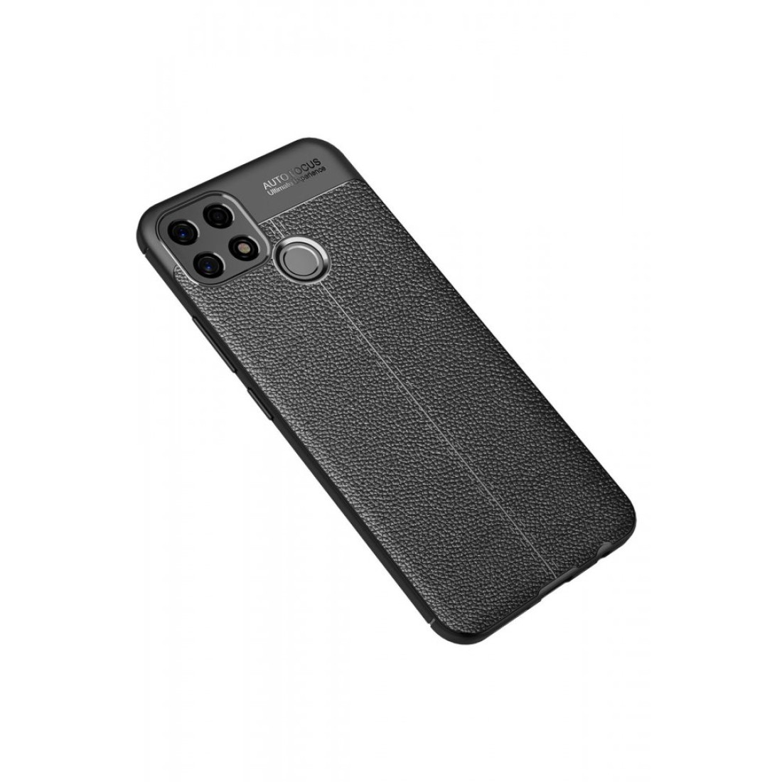 Oppo A15 Kılıf Auto Focus Kapak - Siyah Oppo A15 Kılıf Auto Focus Kapak - Siyah