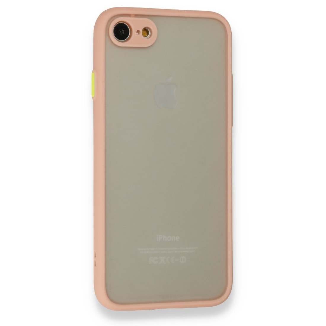  iPhone SE 2020 Kılıf Montreal Silikon Kapak - Pembe