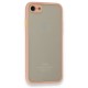  iPhone SE 2020 Kılıf Montreal Silikon Kapak - Pembe