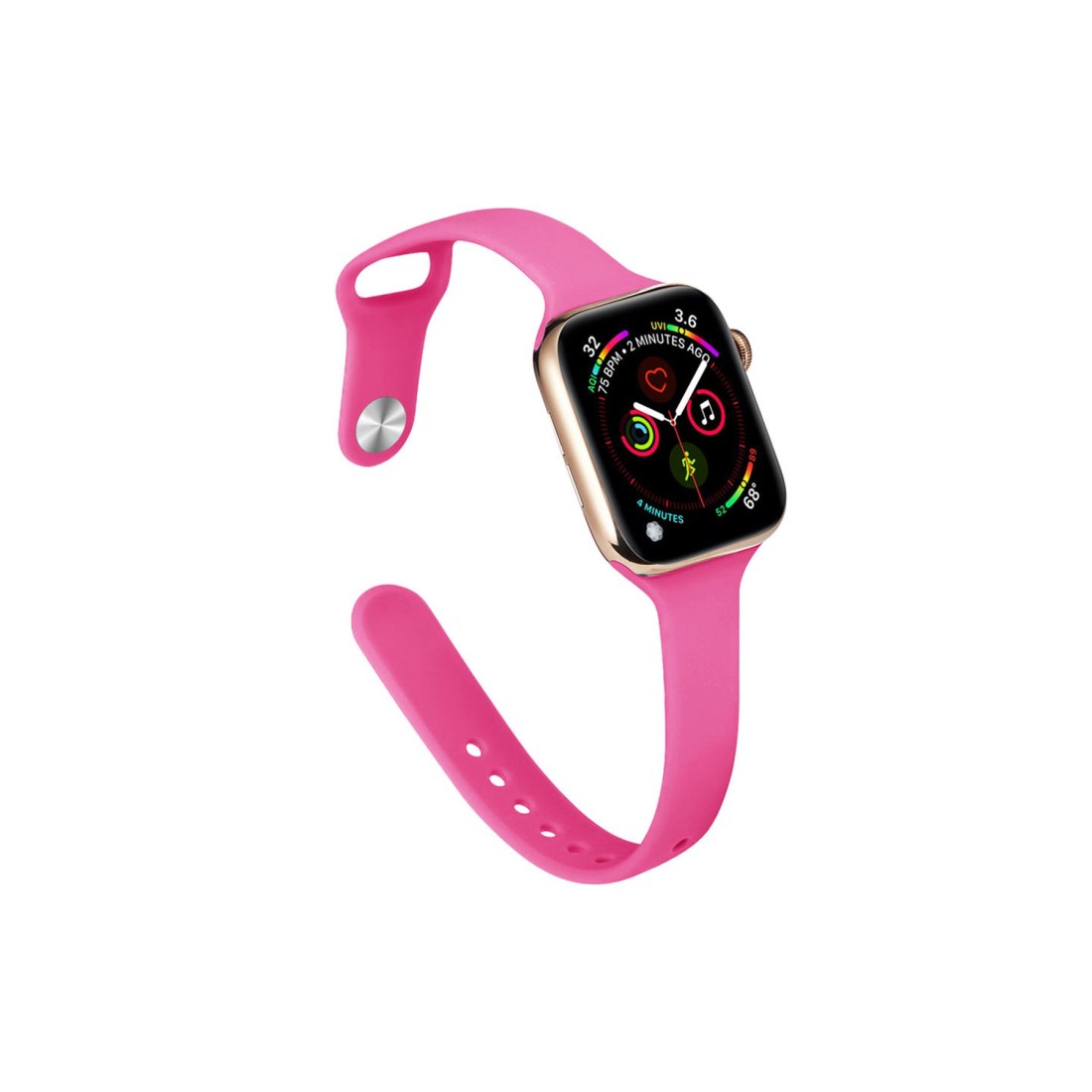 Apple Watch 38mm Klasik Kordon - Pembe Apple Watch 38mm Klasik Kordon - Pembe