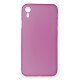  iPhone XR Kılıf PP Ultra İnce Kapak - Pembe