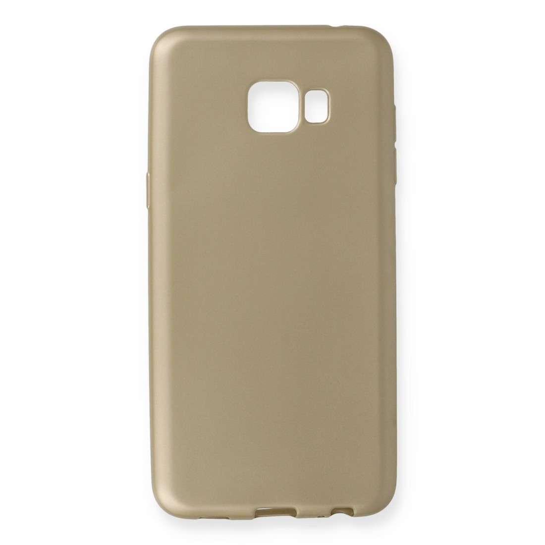 Samsung Galaxy C5 Pro Kılıf First Silikon - Gold Samsung Galaxy C5 Pro Kılıf First Silikon - Gold