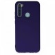  Xiaomi Redmi Note 8 Kılıf Nano içi Kadife Silikon - Mor