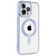  iPhone 14 Pro Max Kılıf Kronos Magsafe Kapak - Sierra Blue