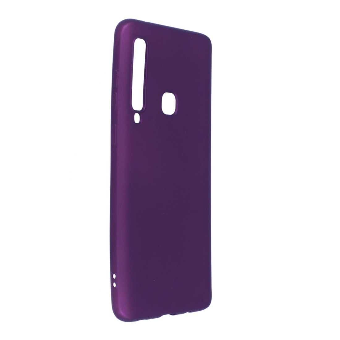  Samsung Galaxy A9 2018 Kılıf First Silikon - Mürdüm