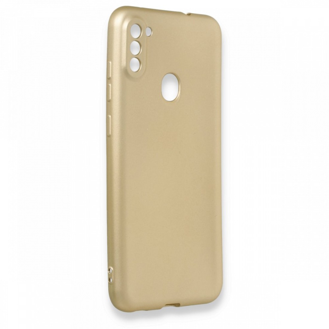 Samsung Galaxy M11 Kılıf First Silikon - Gold Samsung Galaxy M11 Kılıf First Silikon - Gold