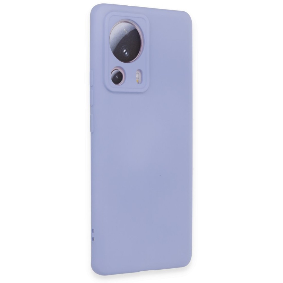  Xiaomi Mi 13 Lite Kılıf Nano içi Kadife Silikon - Lila