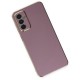  Samsung Galaxy M23 Kılıf Volet Silikon - Mor