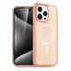 iPhone 16 Pro Max Kılıf Glow Magsafe Kapak - Turuncu iPhone 16 Pro Max Kılıf Glow Magsafe Kapak - Turuncu