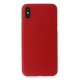  iPhone XS Kılıf PP Ultra İnce Kapak - Kırmızı