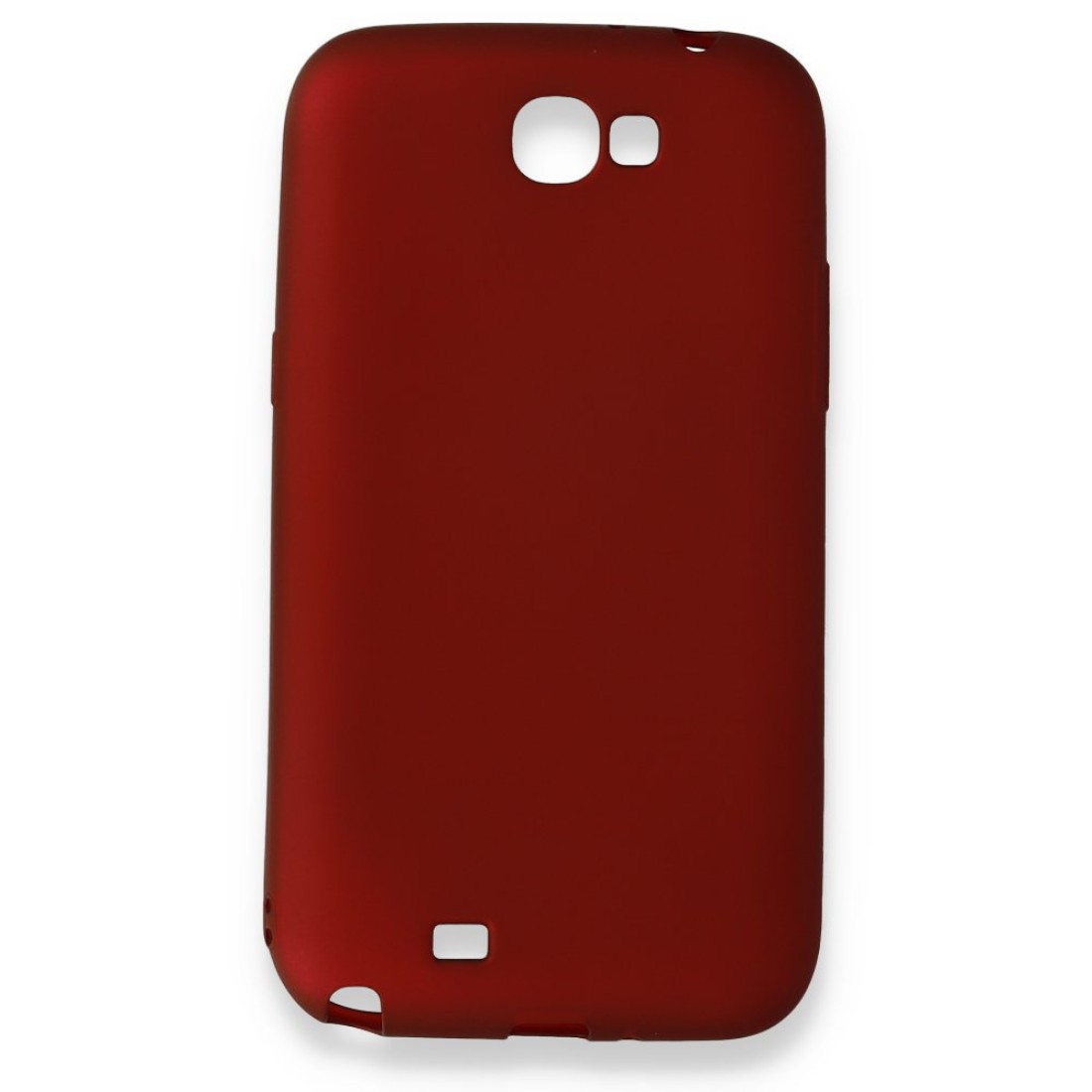  Samsung Galaxy Note 2 / N7100 Kılıf First Silikon - Bordo
