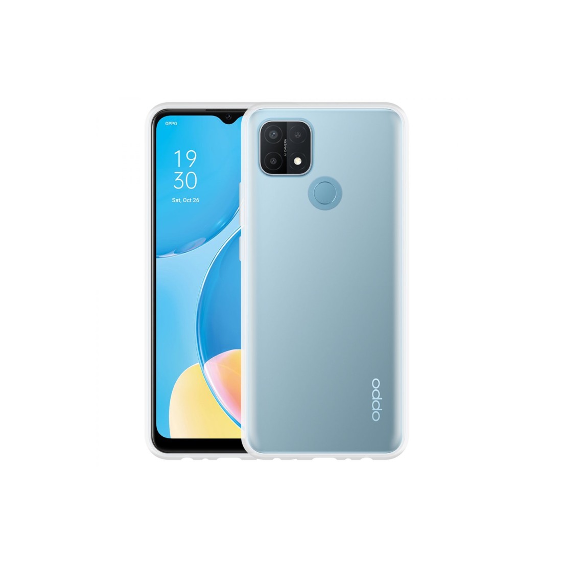Oppo A15S Kılıf Deluxe 2mm Şeffaf Silikon Oppo A15S Kılıf Deluxe 2mm Şeffaf Silikon