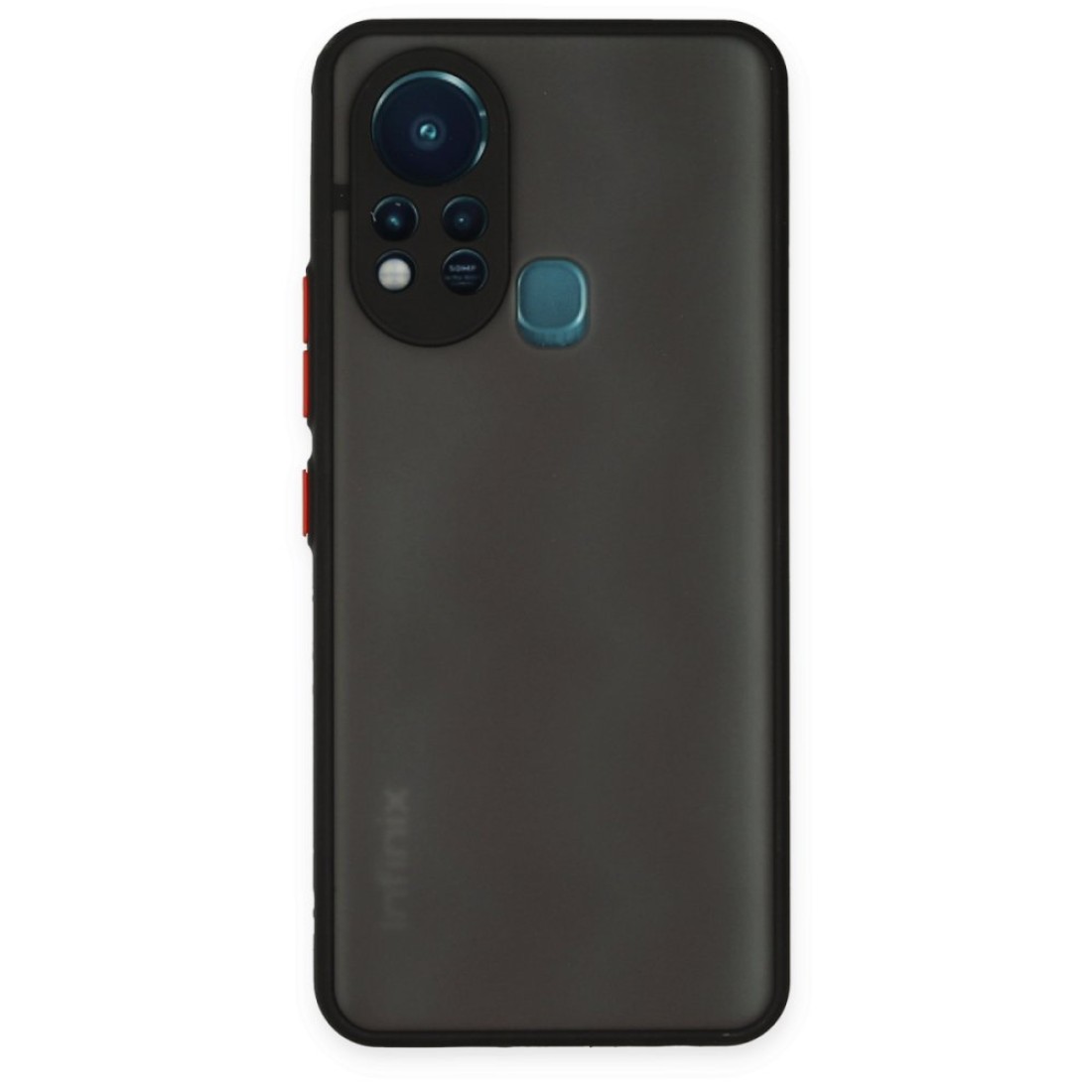  İnfinix Hot 11s Kılıf Montreal Silikon Kapak - Siyah