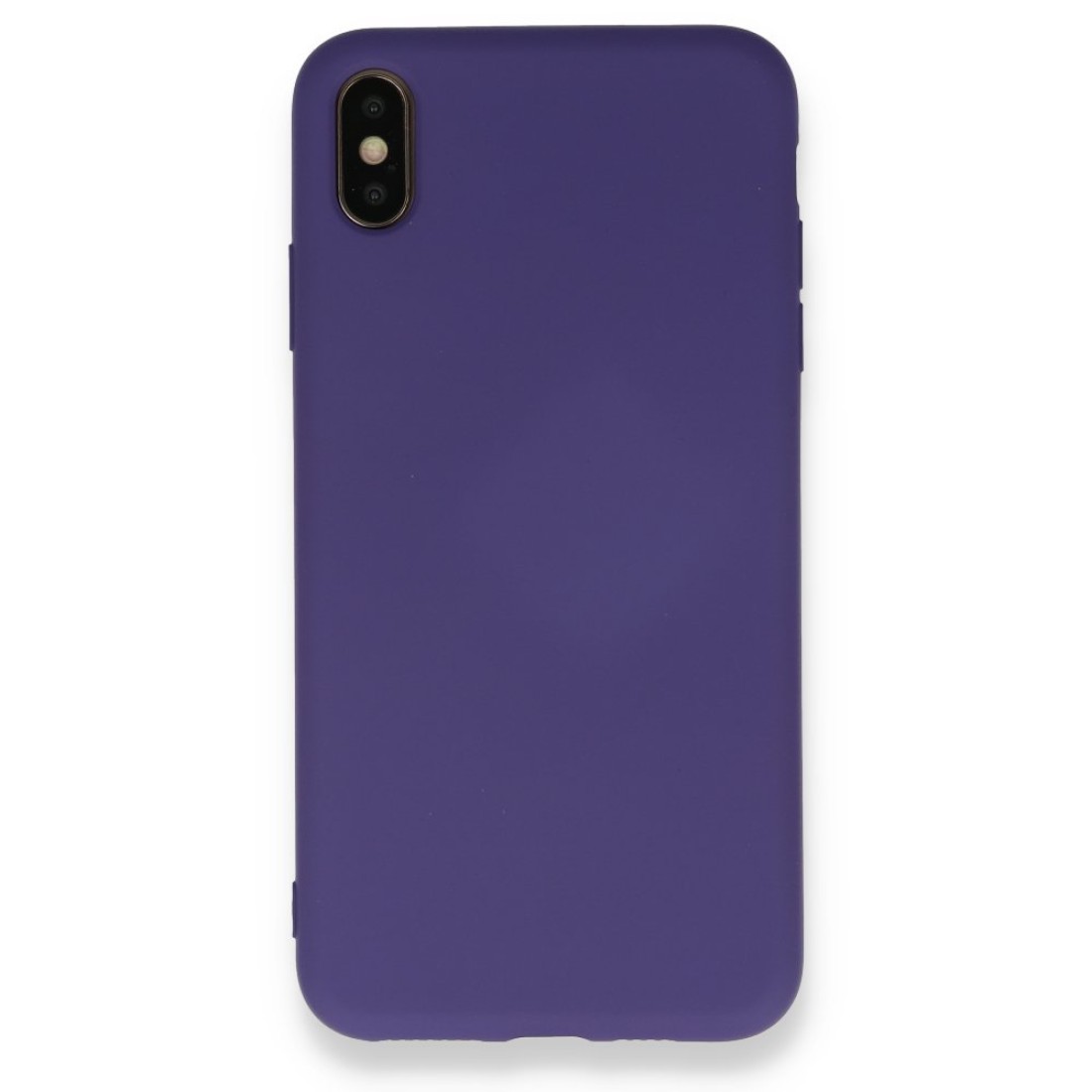  iPhone XS Max Kılıf Nano içi Kadife Silikon - Mor