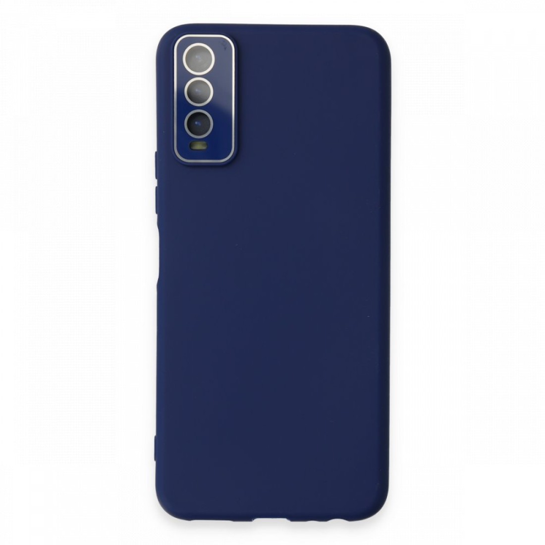  Vivo Y11S Kılıf Lansman Glass Kapak - Sky Blue