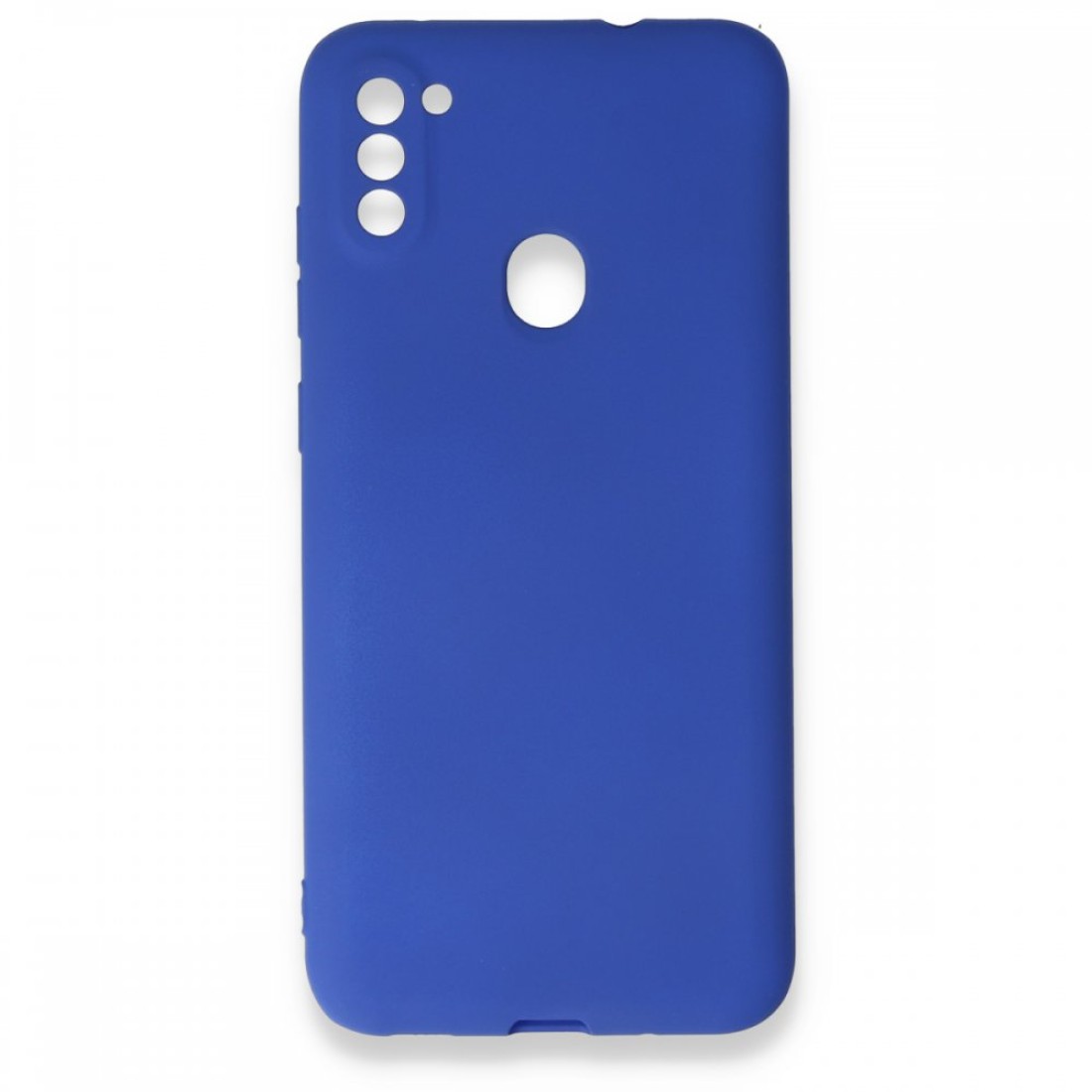  Samsung Galaxy M11 Kılıf First Silikon - Lacivert