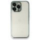  iPhone 14 Pro Kılıf Razer Lensli Silikon - Yeşil