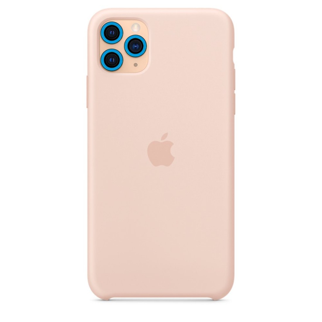  iPhone 11 Pro Neon Fosforlu Kamera Lens - Mavi