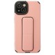  iPhone 14 Plus Kılıf Mega Standlı Silikon - Pudra