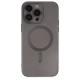  iPhone 13 Pro Max Kılıf Moshi Lens Magneticsafe Silikon - Füme