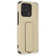  Xiaomi Redmi 10C Kılıf Mega Standlı Silikon - Gold