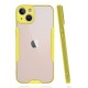 iPhone 14 Plus Kılıf Platin Silikon - Sarı iPhone 14 Plus Kılıf Platin Silikon - Sarı