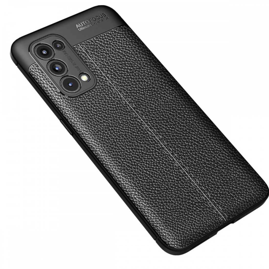 Oppo Reno 5 Pro Kılıf Auto Focus Kapak - Siyah Oppo Reno 5 Pro Kılıf Auto Focus Kapak - Siyah