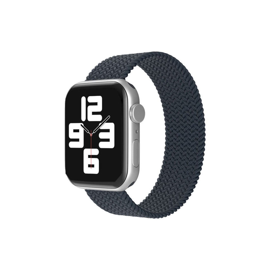  Apple Watch 38mm Ayarlı Solo Silikon Kordon - Füme