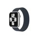  Apple Watch 38mm Ayarlı Solo Silikon Kordon - Füme