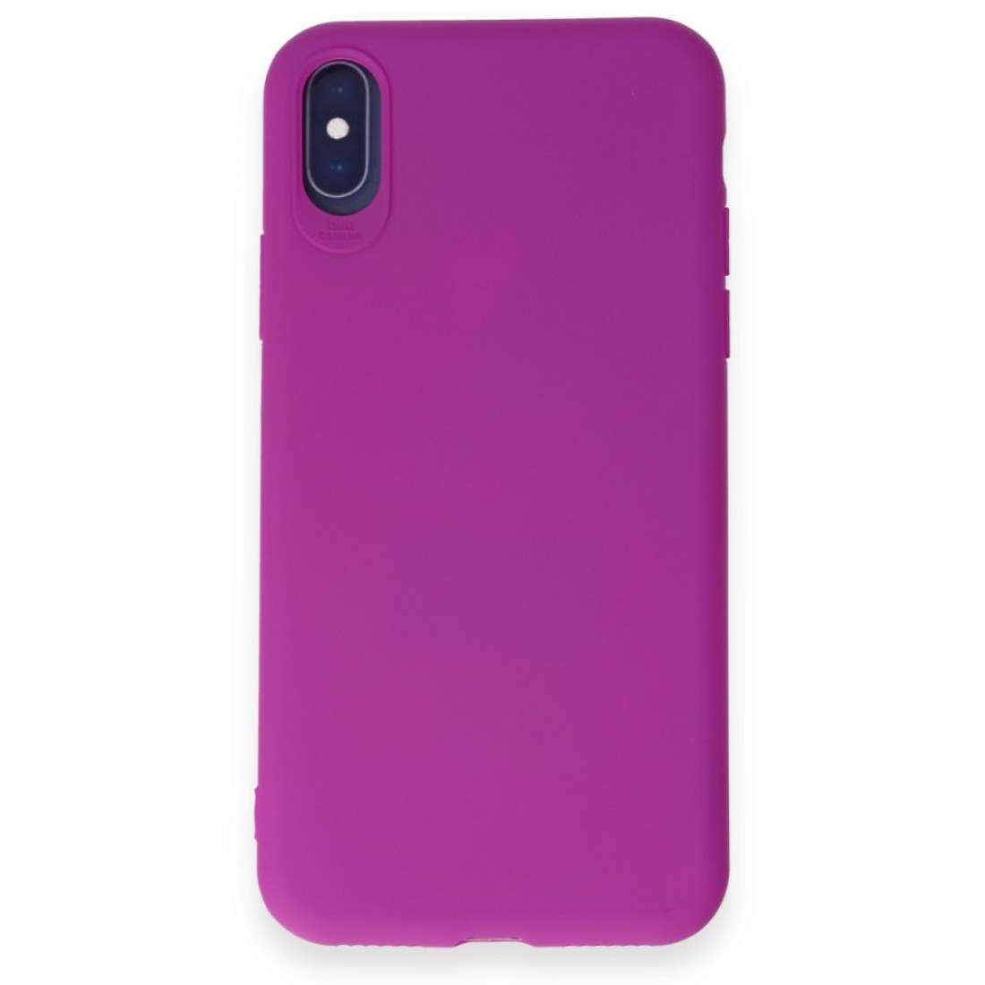 iPhone X Kılıf First Silikon - Mor