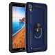  Xiaomi Redmi 7A Kılıf Sofya Yüzüklü Silikon Kapak - Lacivert