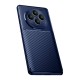 Oppo Reno 11 FS Kılıf Auto Focus Karbon Kapak - Lacivert Oppo Reno 11 FS Kılıf Auto Focus Karbon Kapak - Lacivert